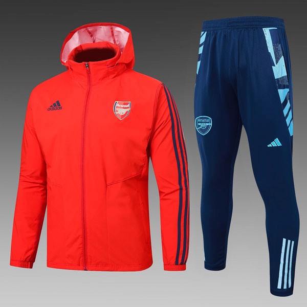 Rompevientos Arsenal Conjunto Completo 2025/26 Rojo